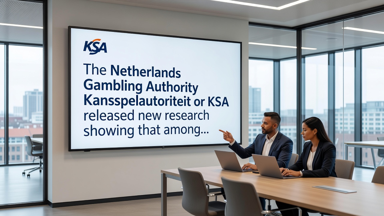 Grafiek van gokgeldstromen tussen legale en illegale operators in Nederland 2026